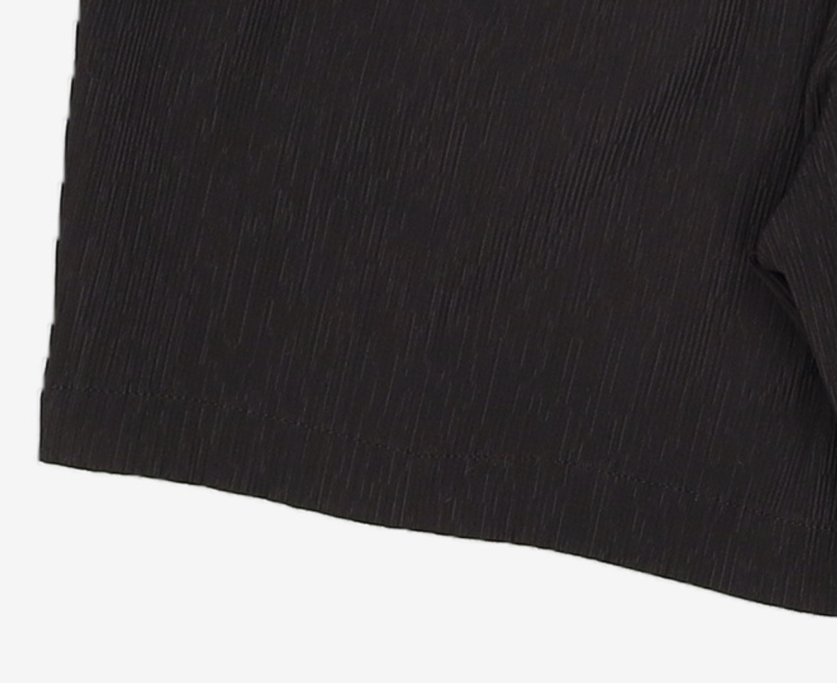 티엔지티(TNGT) Kinoshita Seersucker Shorts (Black) TNPA6E208BK 82