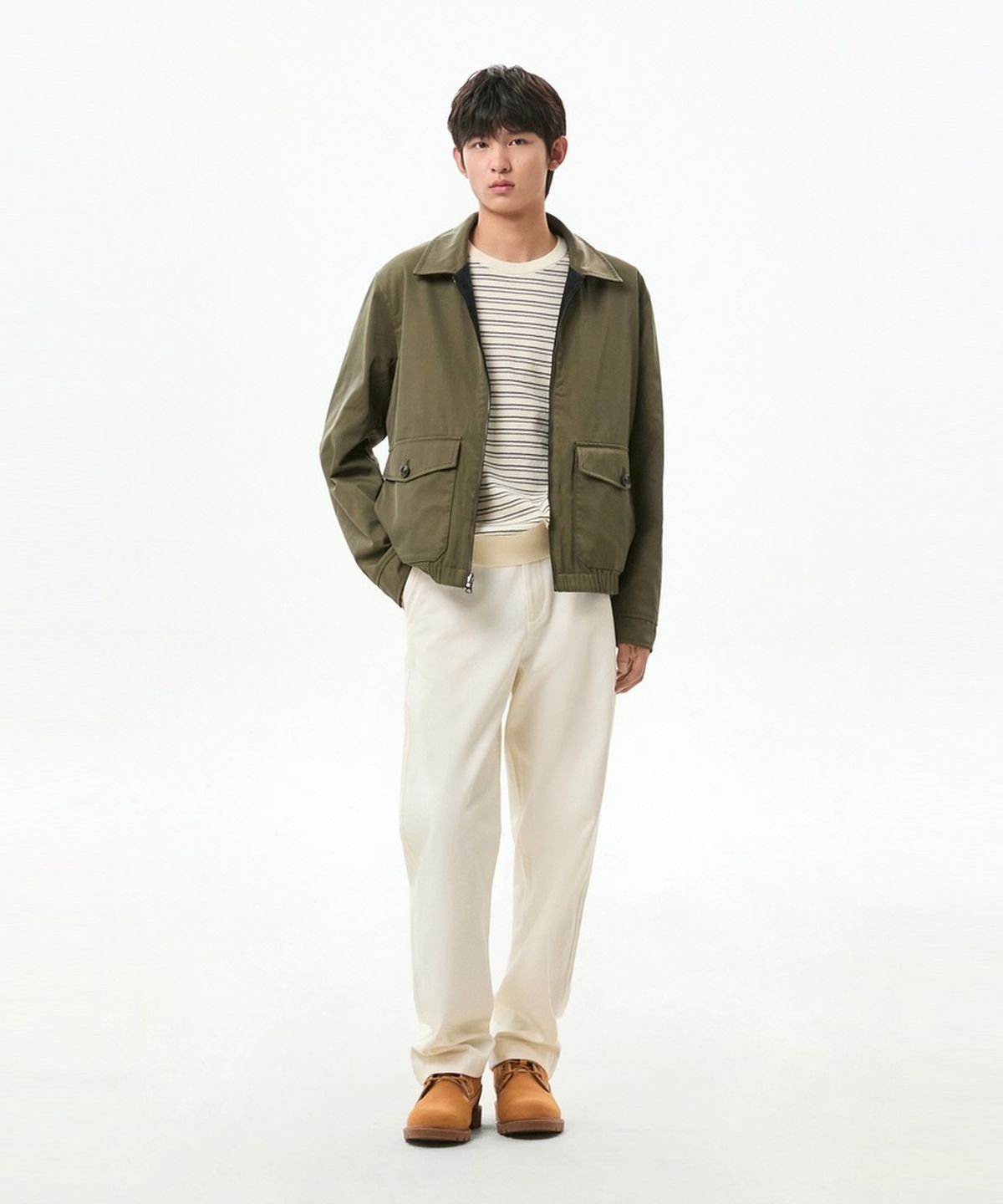 타미힐피거(TOMMY HILFIGER) 리버시블 코듀로이 아이비 자켓 (T12G7WOT530MT1DW5)