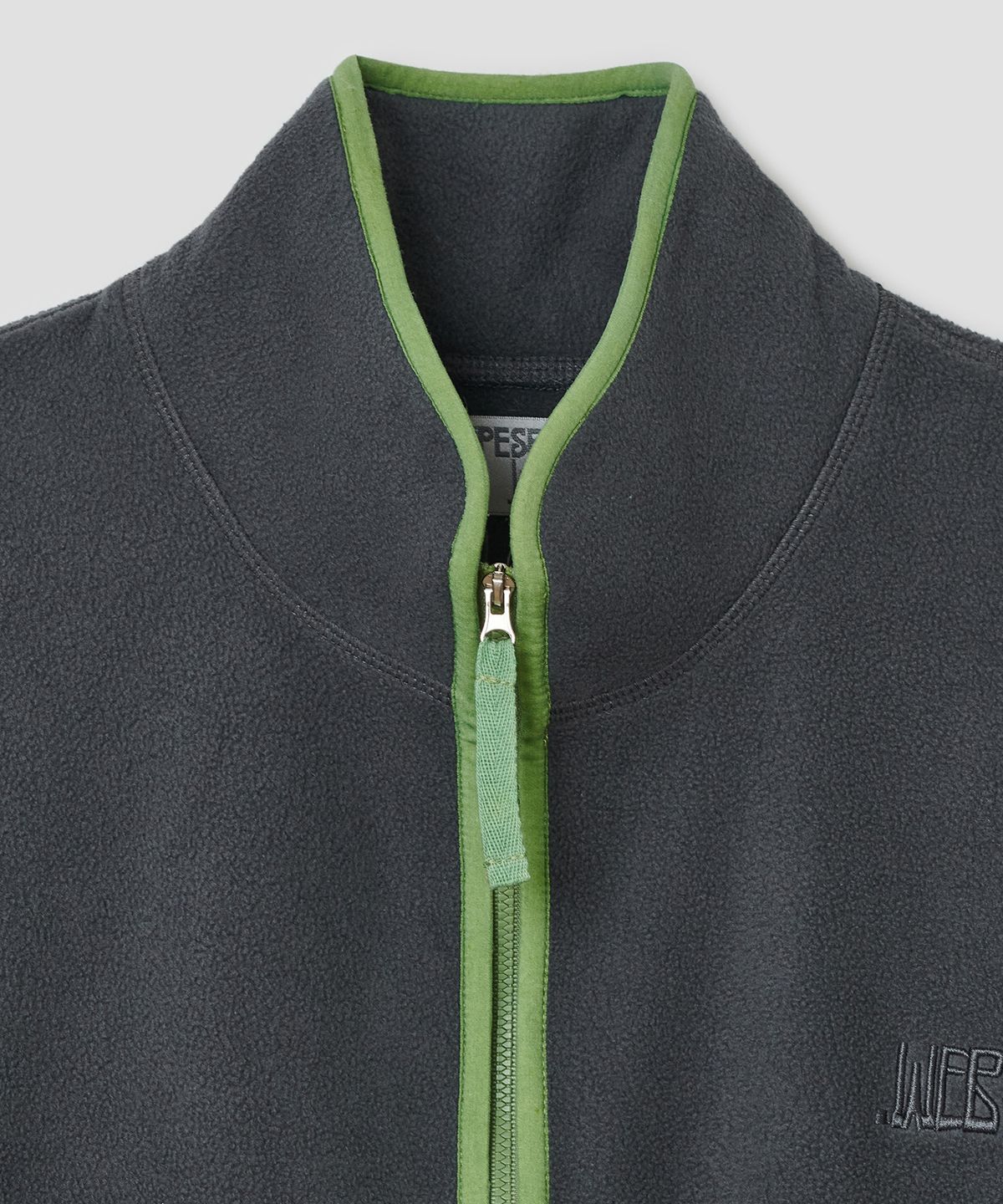 타입서비스(TYPESERVICE) Half Zip Fleece Pullover [Charcoal]