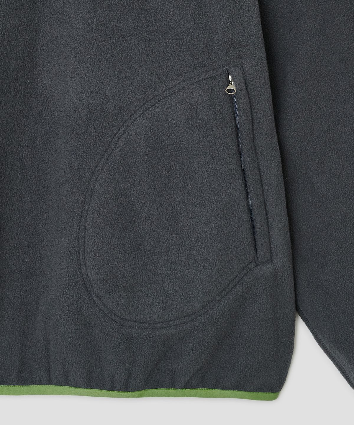 타입서비스(TYPESERVICE) Half Zip Fleece Pullover [Charcoal]