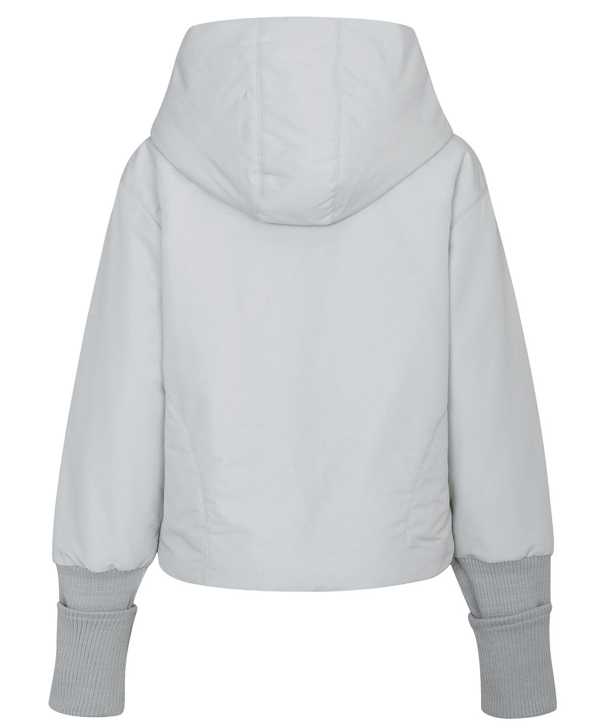 플레어업(FLAREUP) Hooded Asymmetrical Puffer Jacket (FL-053_Cloud White)