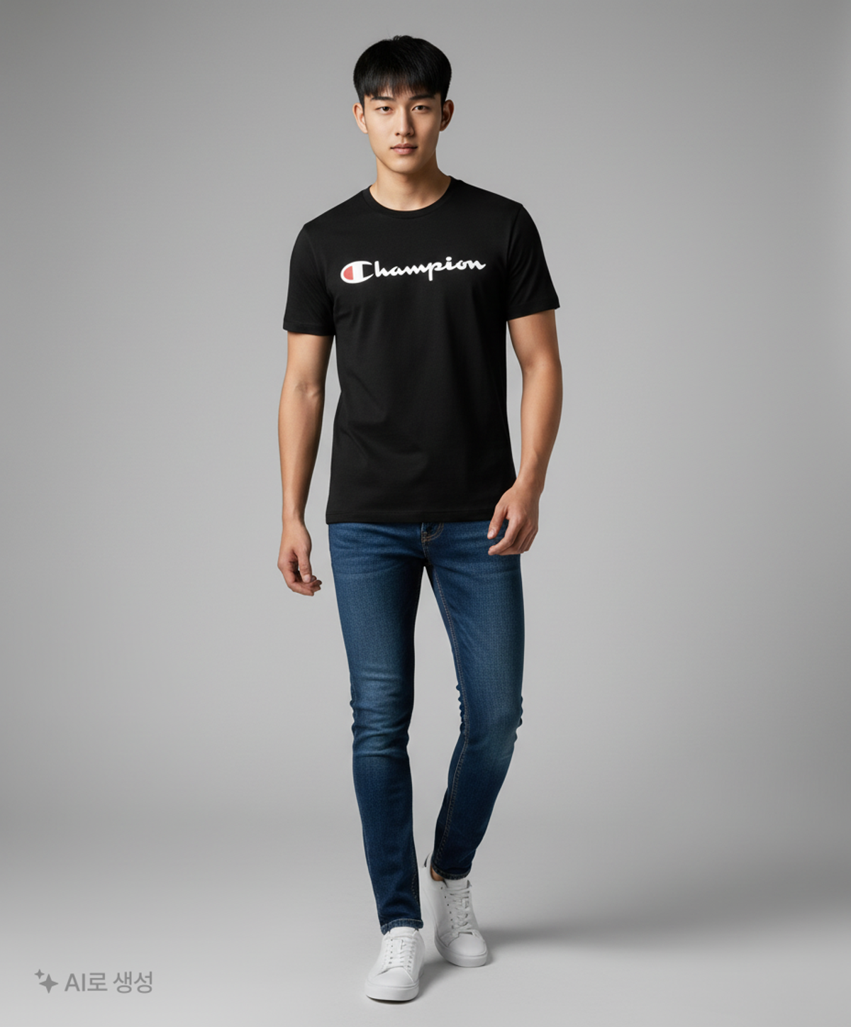챔피온(CHAMPION) 반소매 티셔츠 L