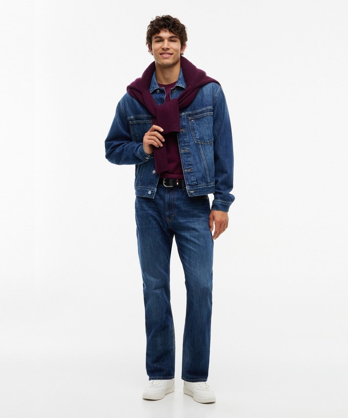 타미진스(TOMMY JEANS) 아카이브 데님 트러커 재킷 (T32G7NJC40TMT11BK)