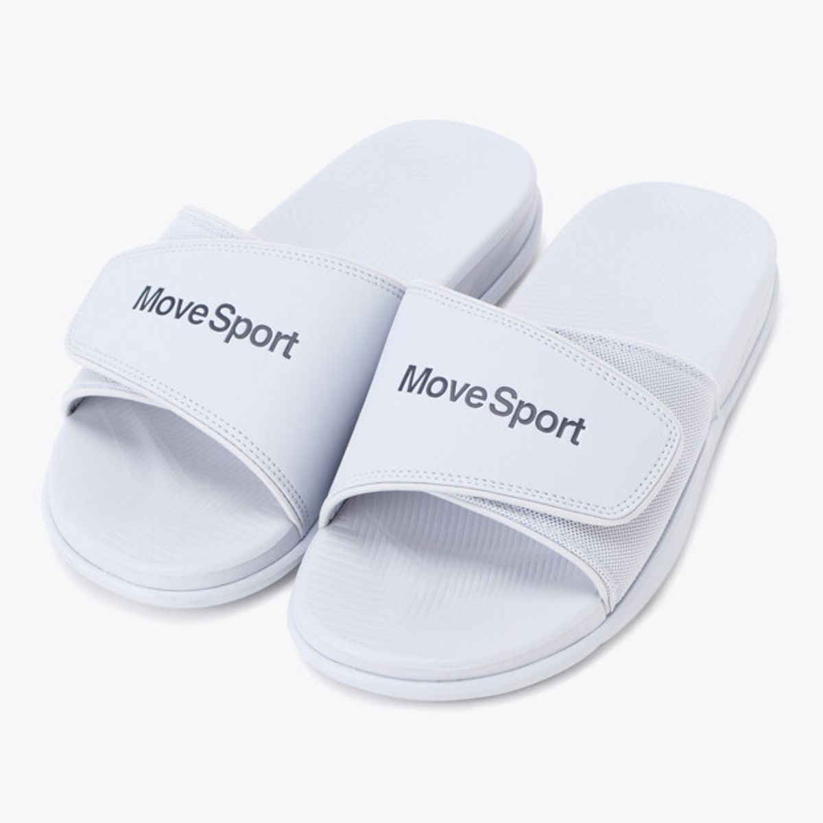 무브스포츠 바이 데상트(MOVESPORT BY DESCENTE) 리커버리 슬라이드 블루 VS123LSD11