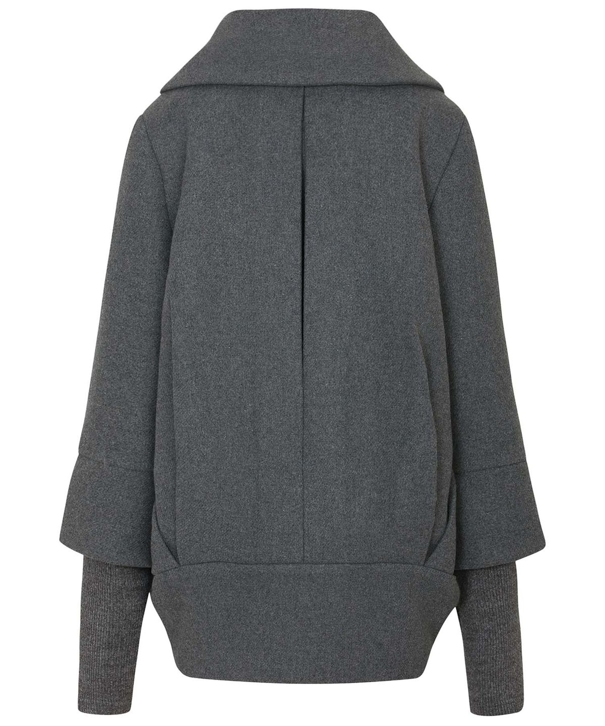 플레어업(FLAREUP) Layered Double Wool Coat (FL-060_Gray)