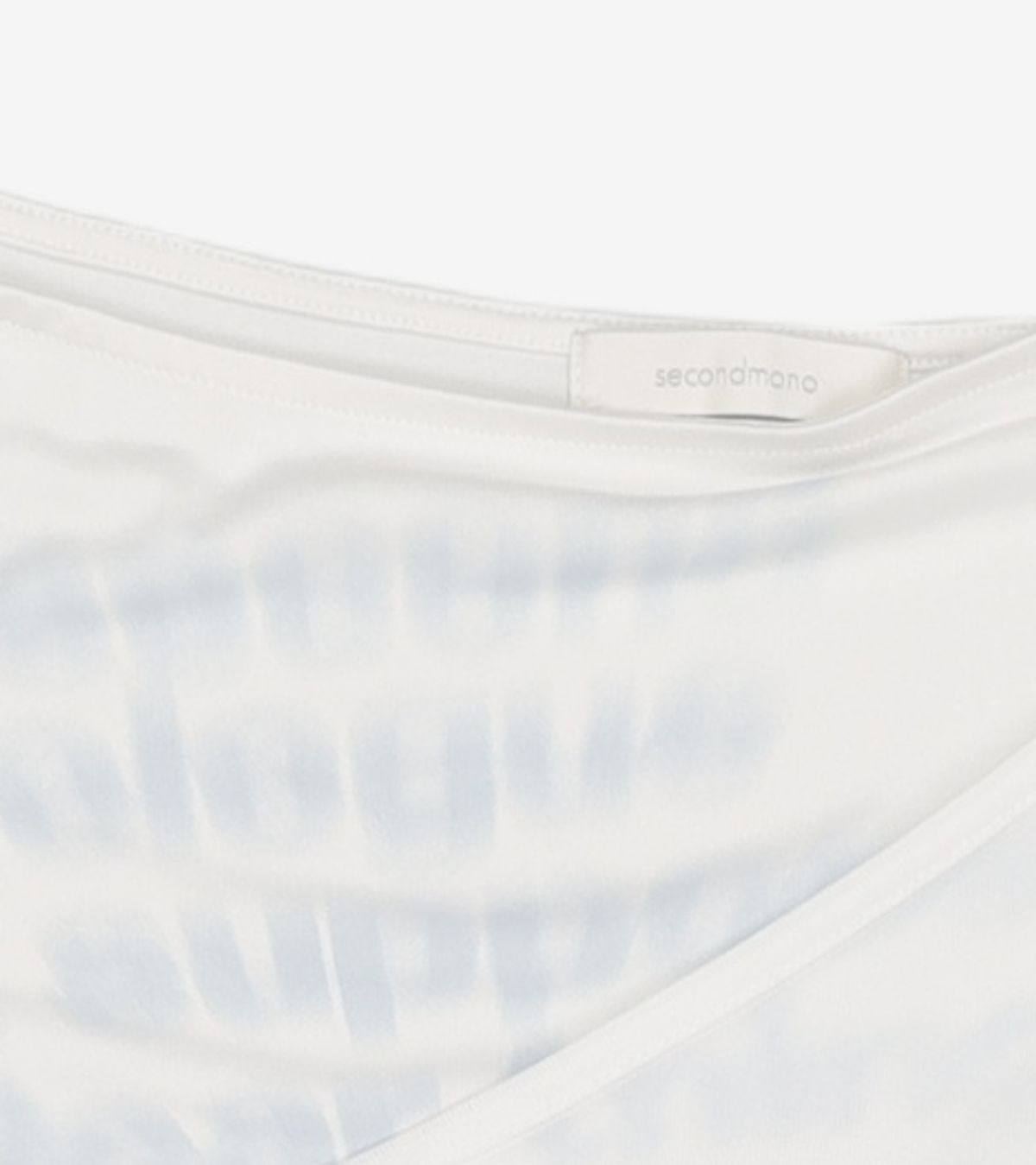 세컨모놀로그(SECONDMONO) W. Layered Off Shoulder Short Sleeve [WHITE]_SEWTS009WHITE FREE