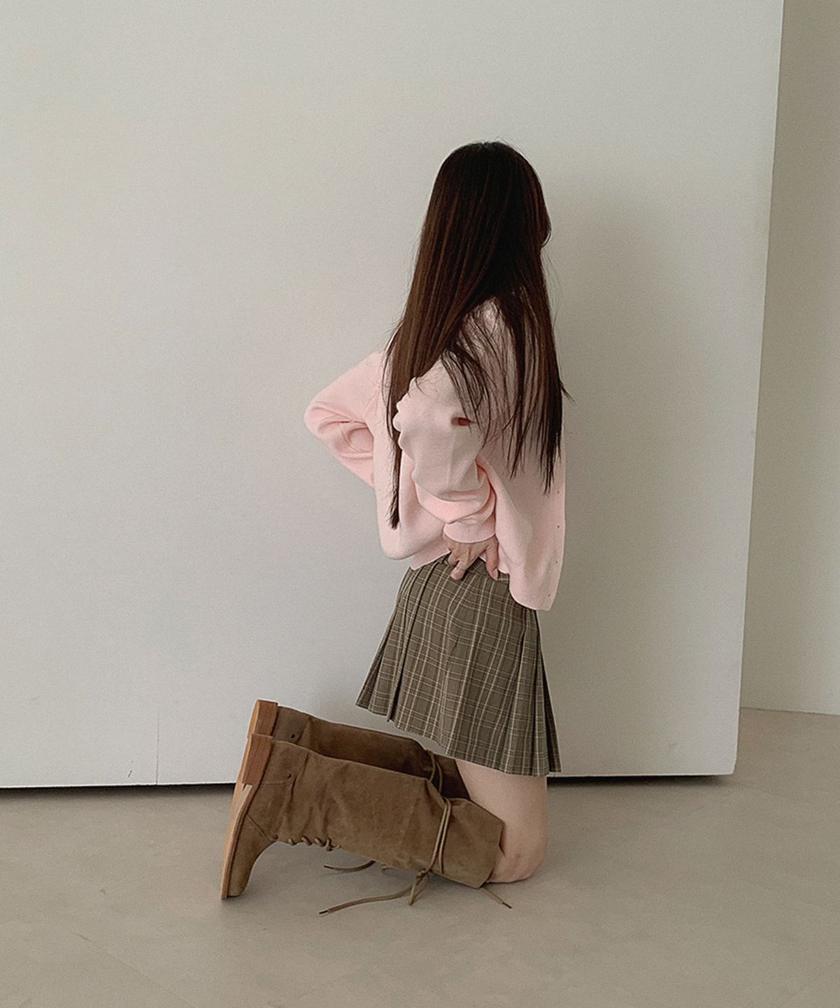 무드앤플(MOODNPLE) Ailly 투웨이 스트랩 부츠 2color 3cm
