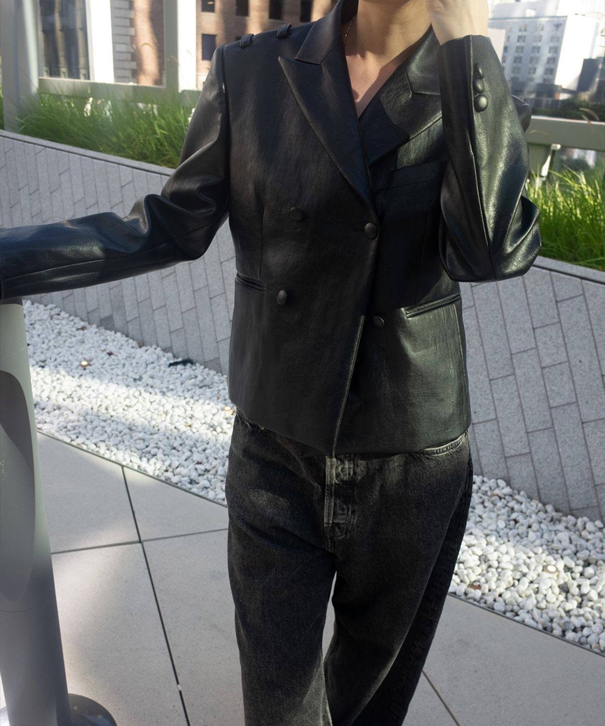 고저(GOZER) Leonore Double-Breasted Jacket