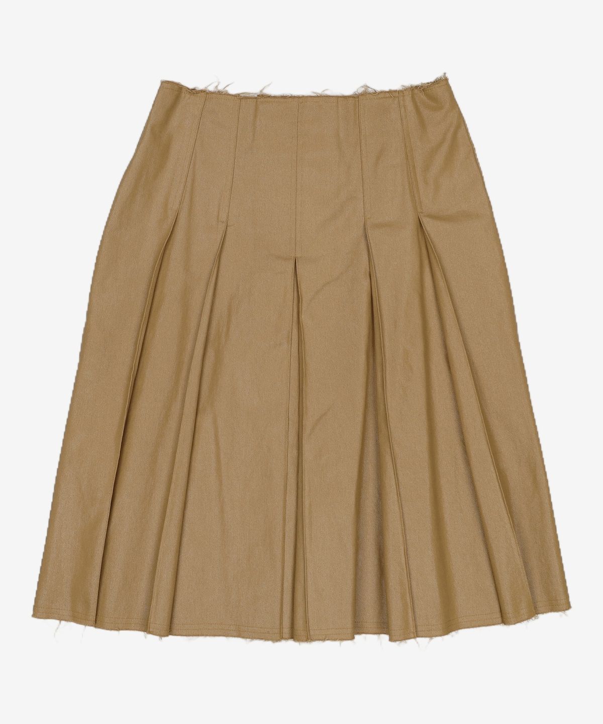 다이애그널(DIAGONAL) CUTTING PLEATS SKIRT (beige) M