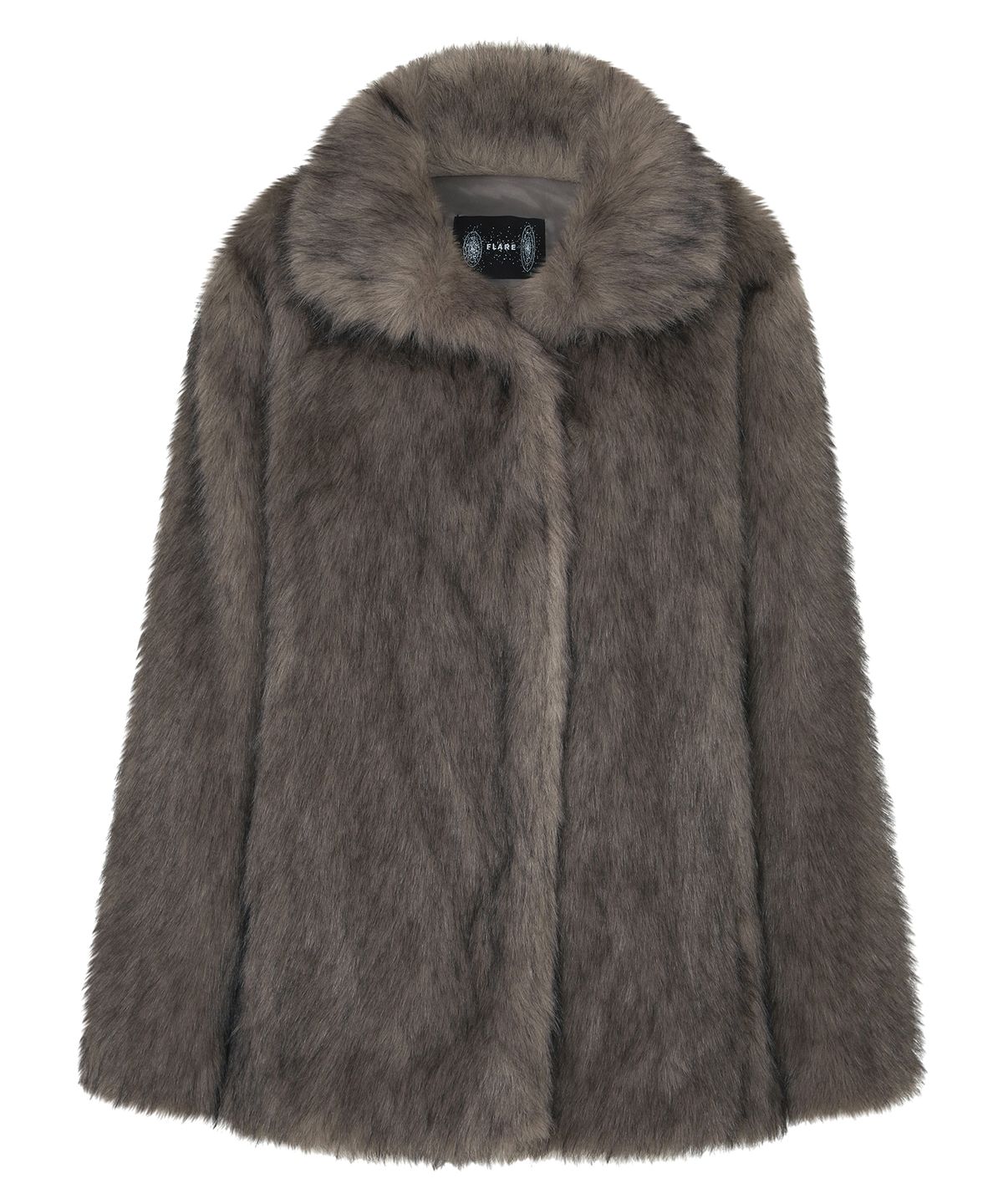 플레어업(FLAREUP) Yua Fur Jacket (FL-063_Faded Charcoal)