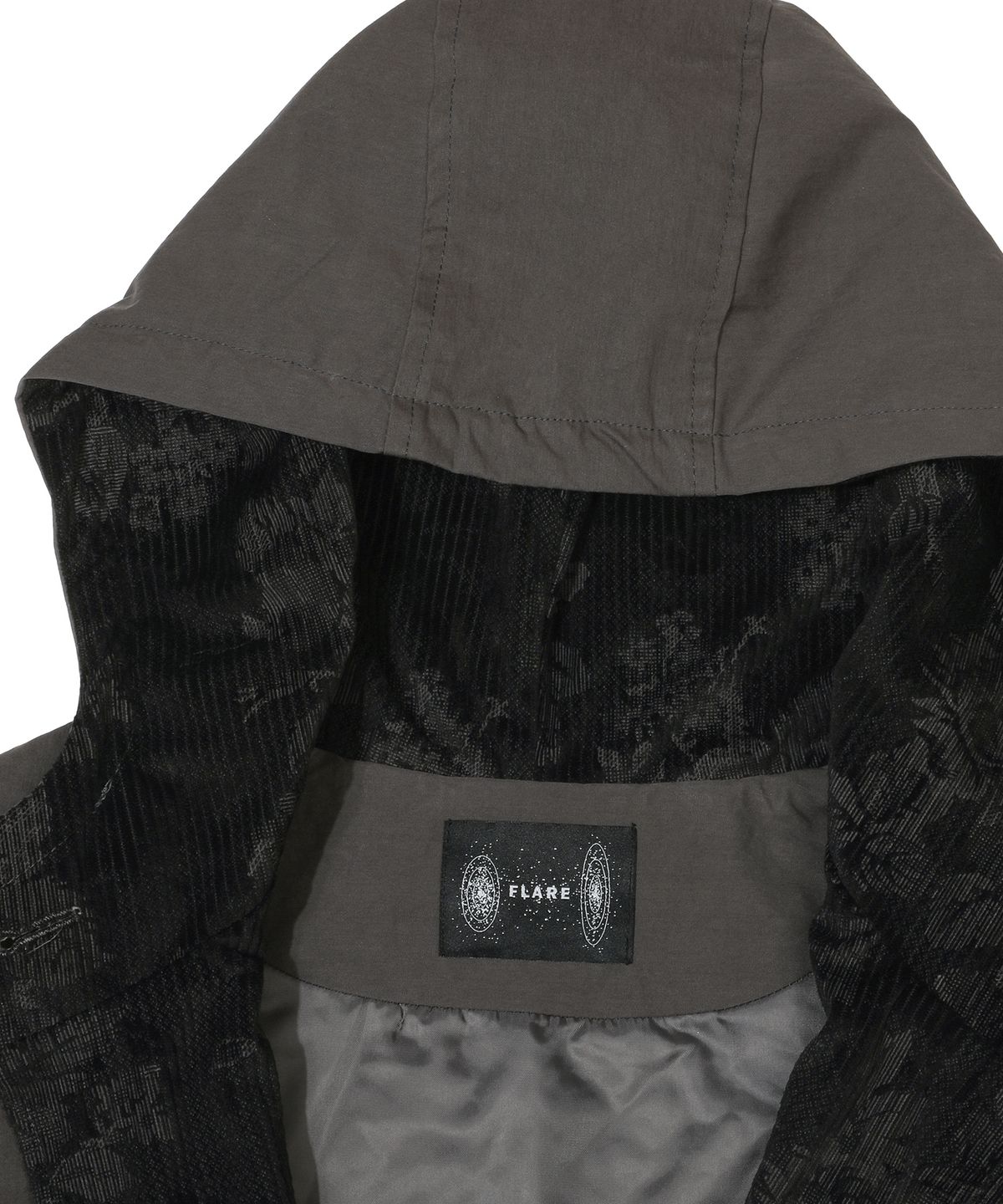 플레어업(FLAREUP) Orb Flap Hooded Parka (FL-064_Charcoal)
