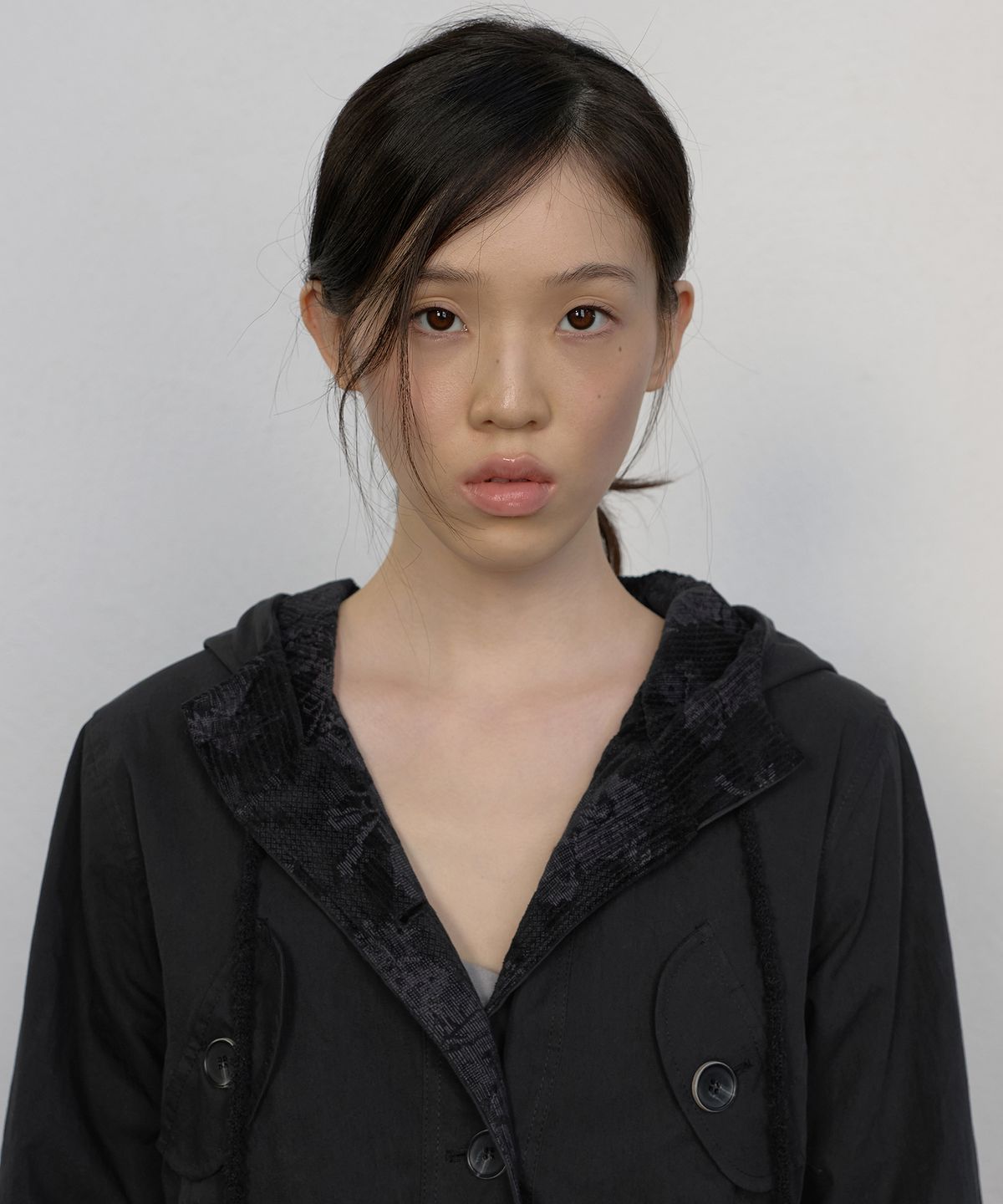 플레어업(FLAREUP) Orb Flap Hooded Parka (FL-064_Black)