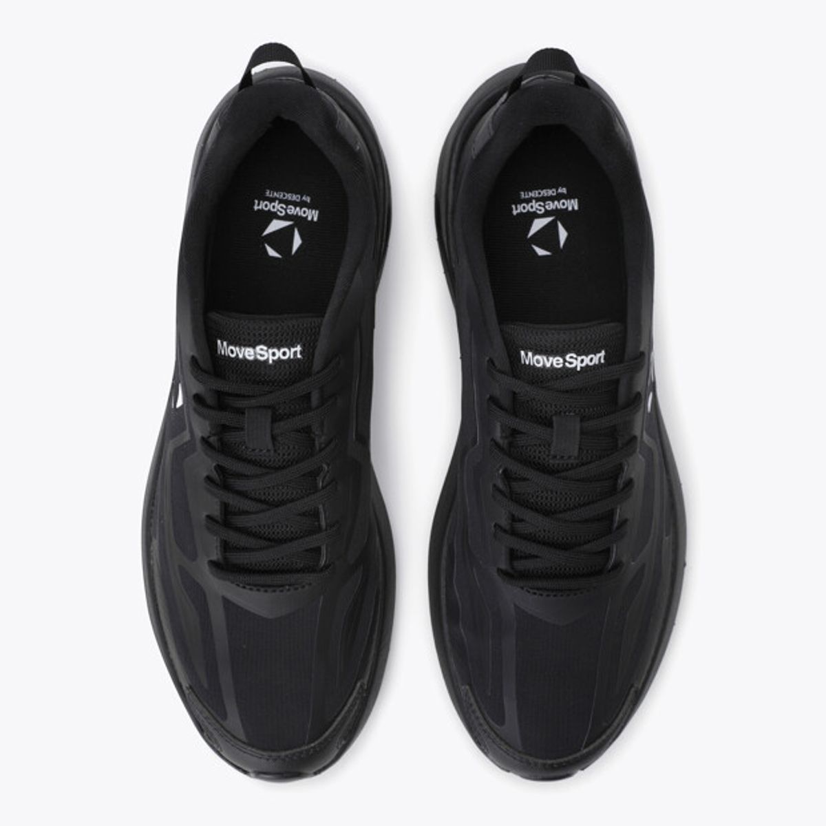 무브스포츠 바이 데상트(MOVESPORT BY DESCENTE) 데일리 테크 블랙 VS123LCR11