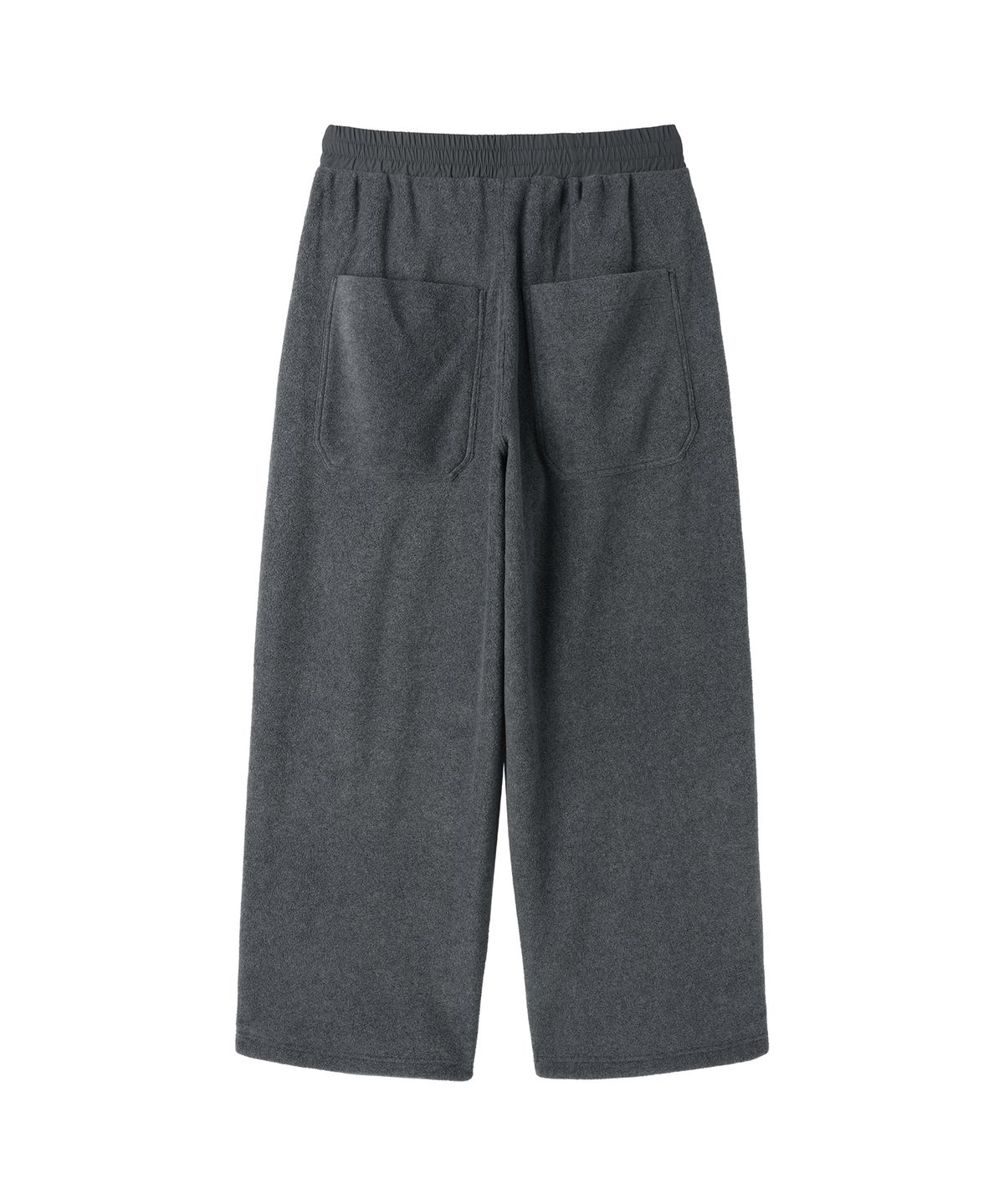오픈야드(오와이)(OPENYARD(OY)) CONTOUR FLEECE TUCK PANTS - CHARCOAL