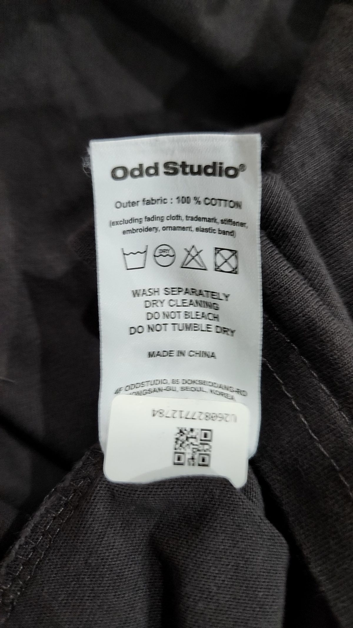 오드스튜디오(ODDSTUDIO) 반소매 티셔츠 XL
