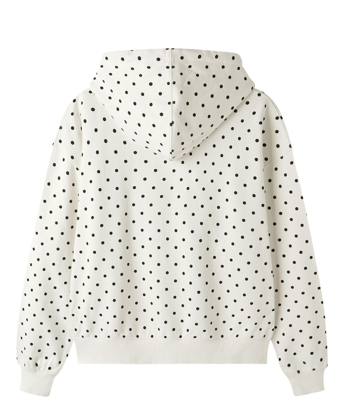 오픈야드(오와이)(OPENYARD(OY)) DOT METAL LOGO HOODIE ZIP UP - WHITE