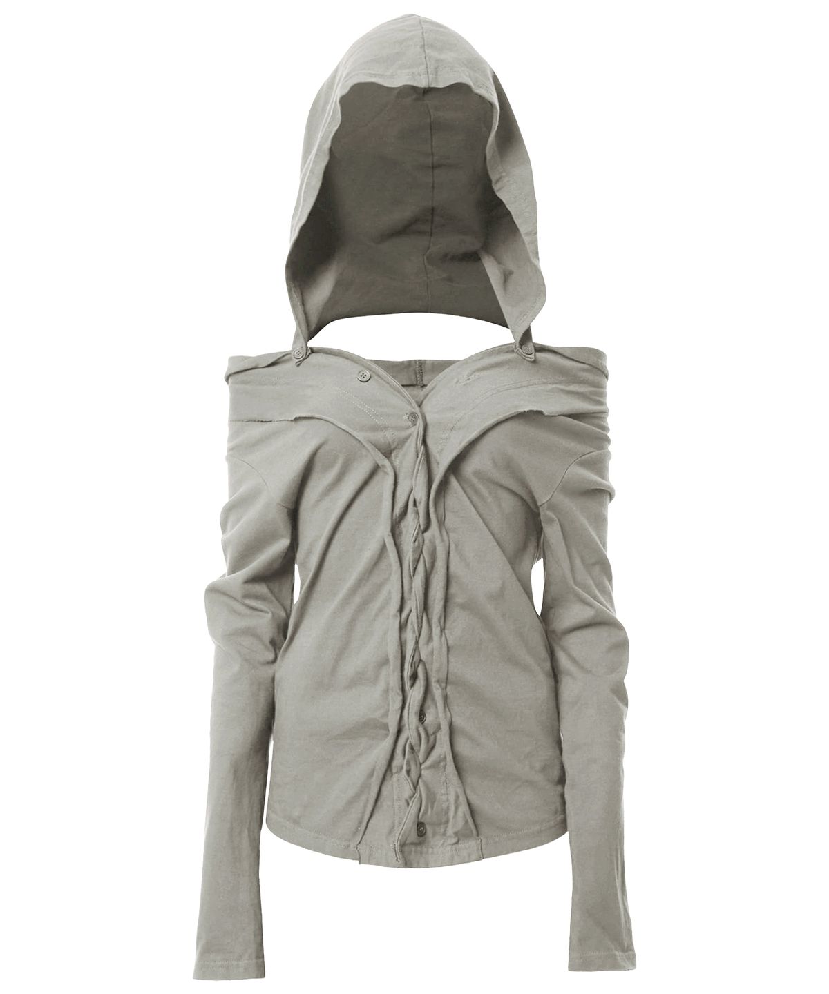 플레어업(FLAREUP) Braided Cardigan (FL-106_Ash Gray)