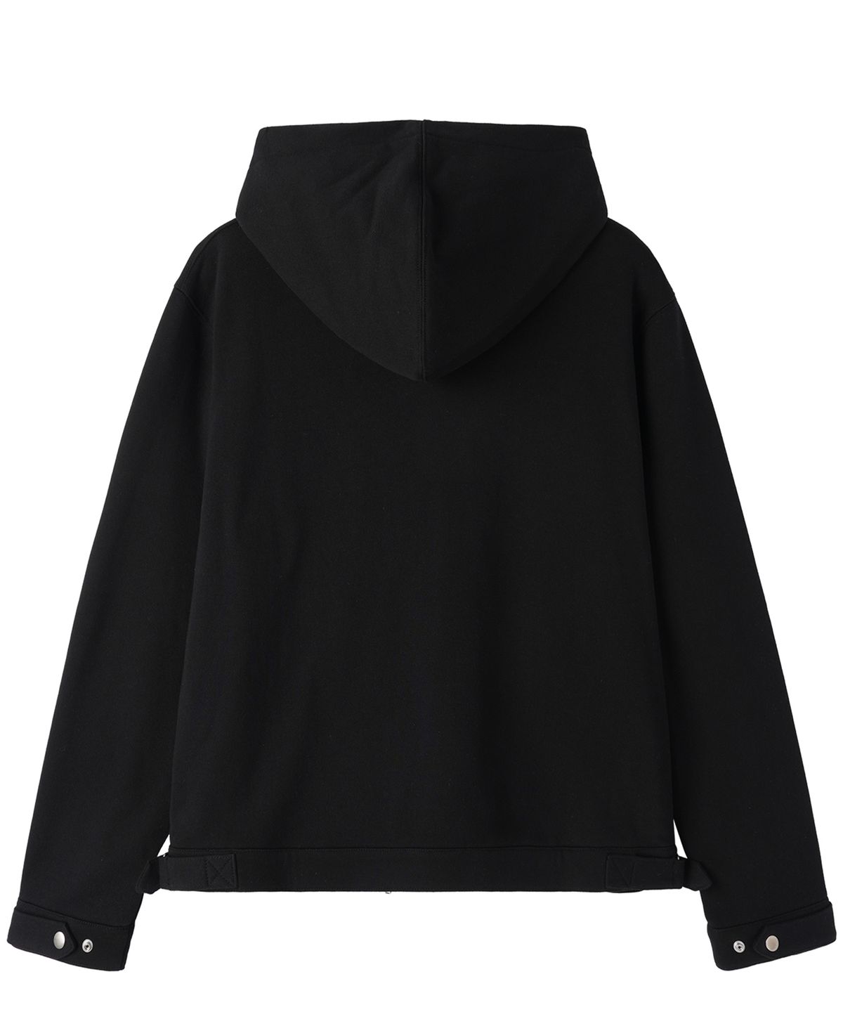 오픈야드(오와이)(OPENYARD(OY)) STRUCTURE HOODIE ZIP UP - BLACK