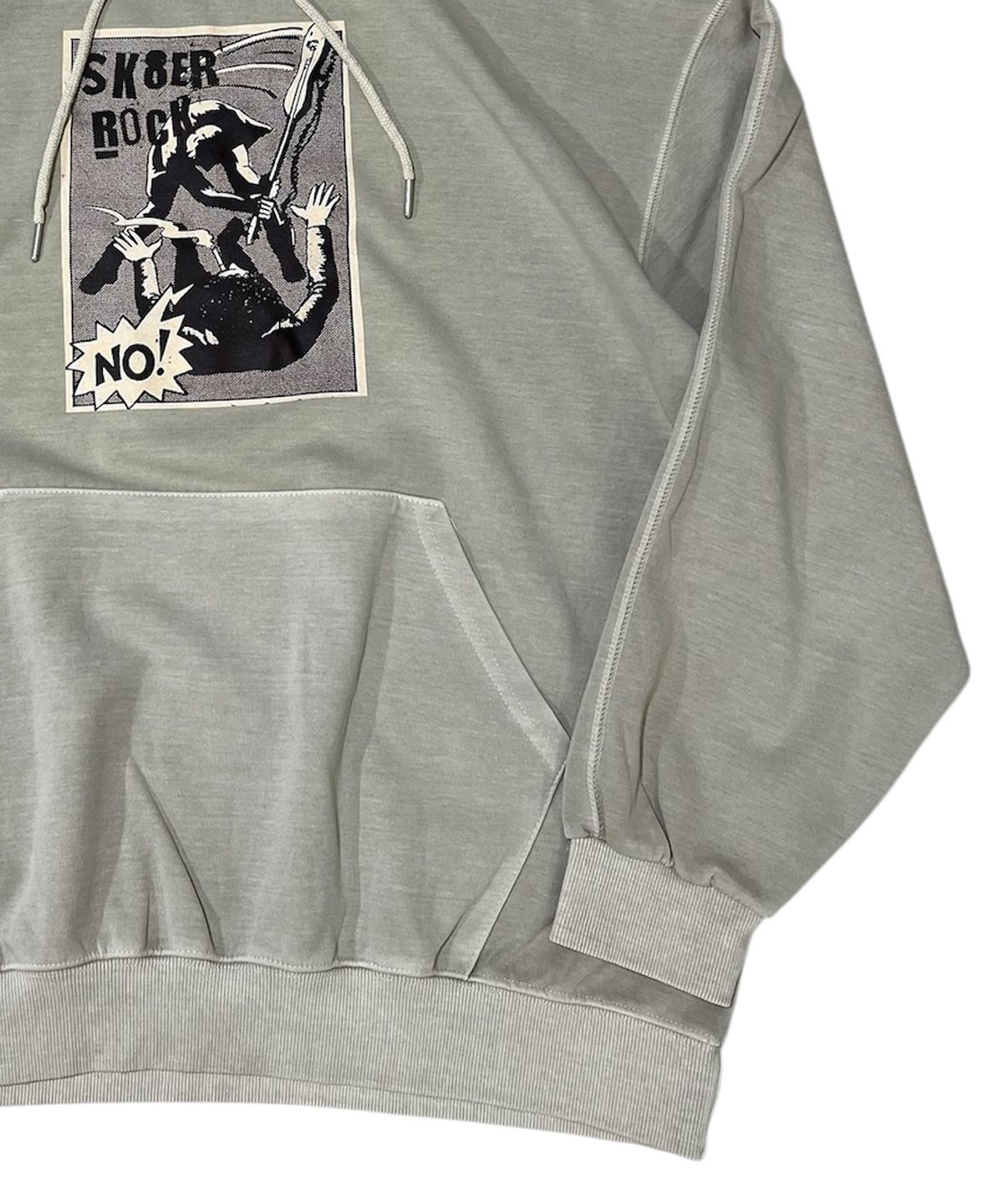 스케이터락(SK8ER ROCK) No Control Pigment Sweat Hooide (Beige)
