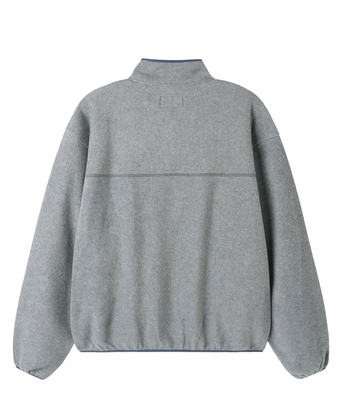 오픈야드(오와이)(OPENYARD(OY)) CURVED POCKET FLEECE JACKET - MELANGE