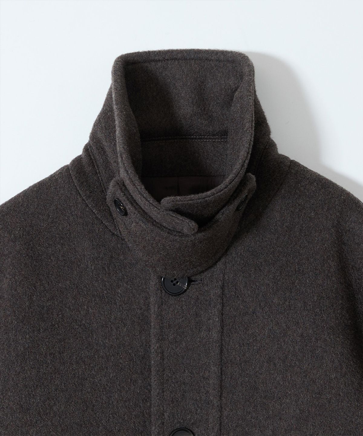 홀리선(HORLISUN) Newyear Wool Half Coat Spain Olive