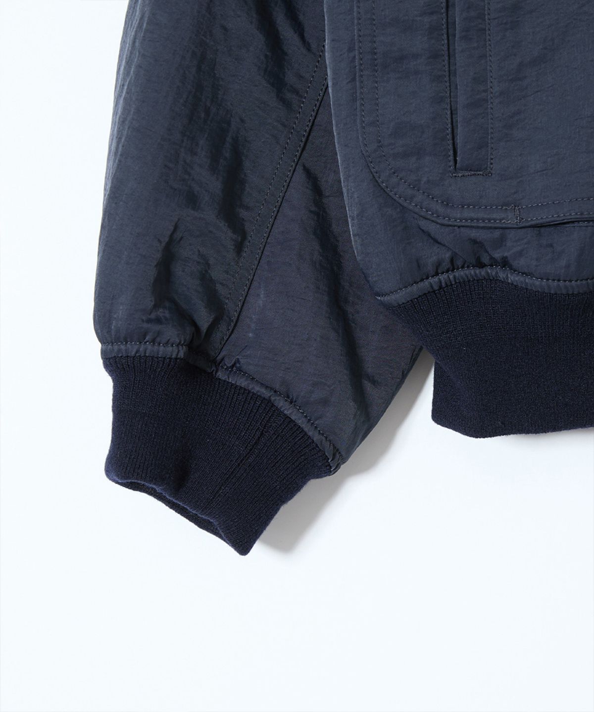 홀리선(HORLISUN) Airborne Nylon Padding Jacket Navy