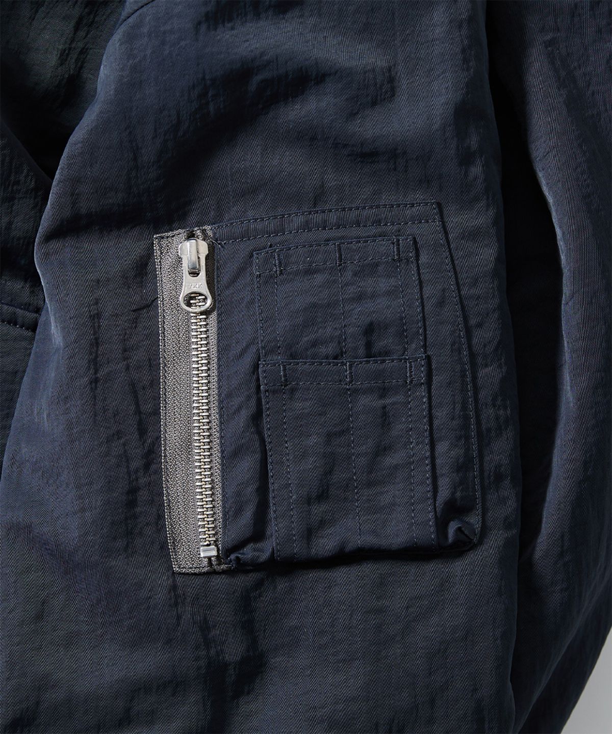 홀리선(HORLISUN) Airborne Nylon Padding Jacket Navy