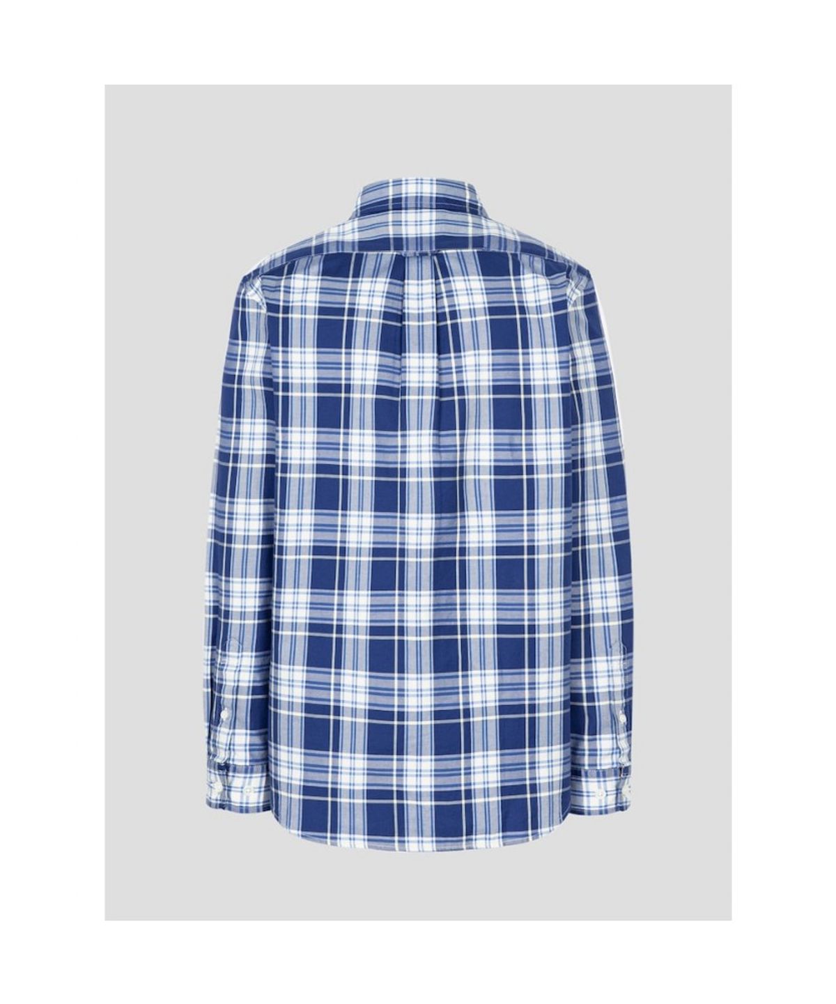 빈폴 멘(BEANPOLE MEN) 캐주얼 체크 셔츠  블루