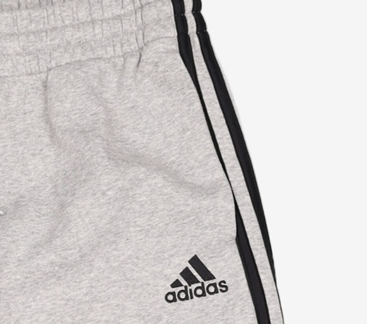 아디다스(ADIDAS) M 3S 플리스 오픈 팬츠 - 그레이 / GK9270 XL