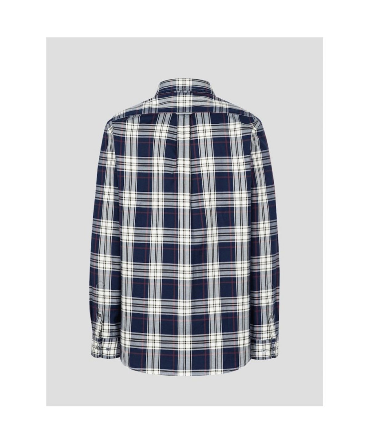 빈폴 멘(BEANPOLE MEN) 캐주얼 체크 셔츠  네이비