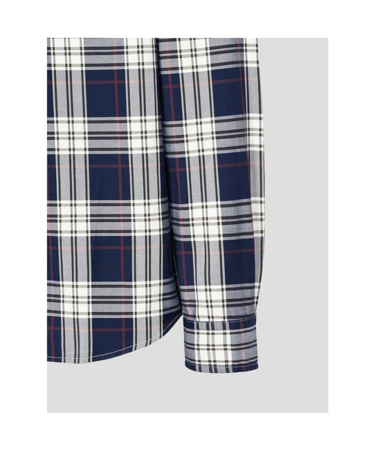 빈폴 멘(BEANPOLE MEN) 캐주얼 체크 셔츠  네이비