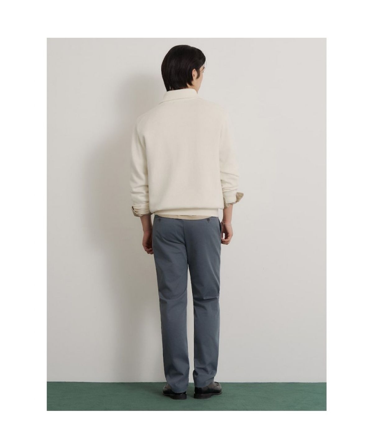 빈폴 멘(BEANPOLE MEN) [Essential] 클래식핏 치노 팬츠  그레이