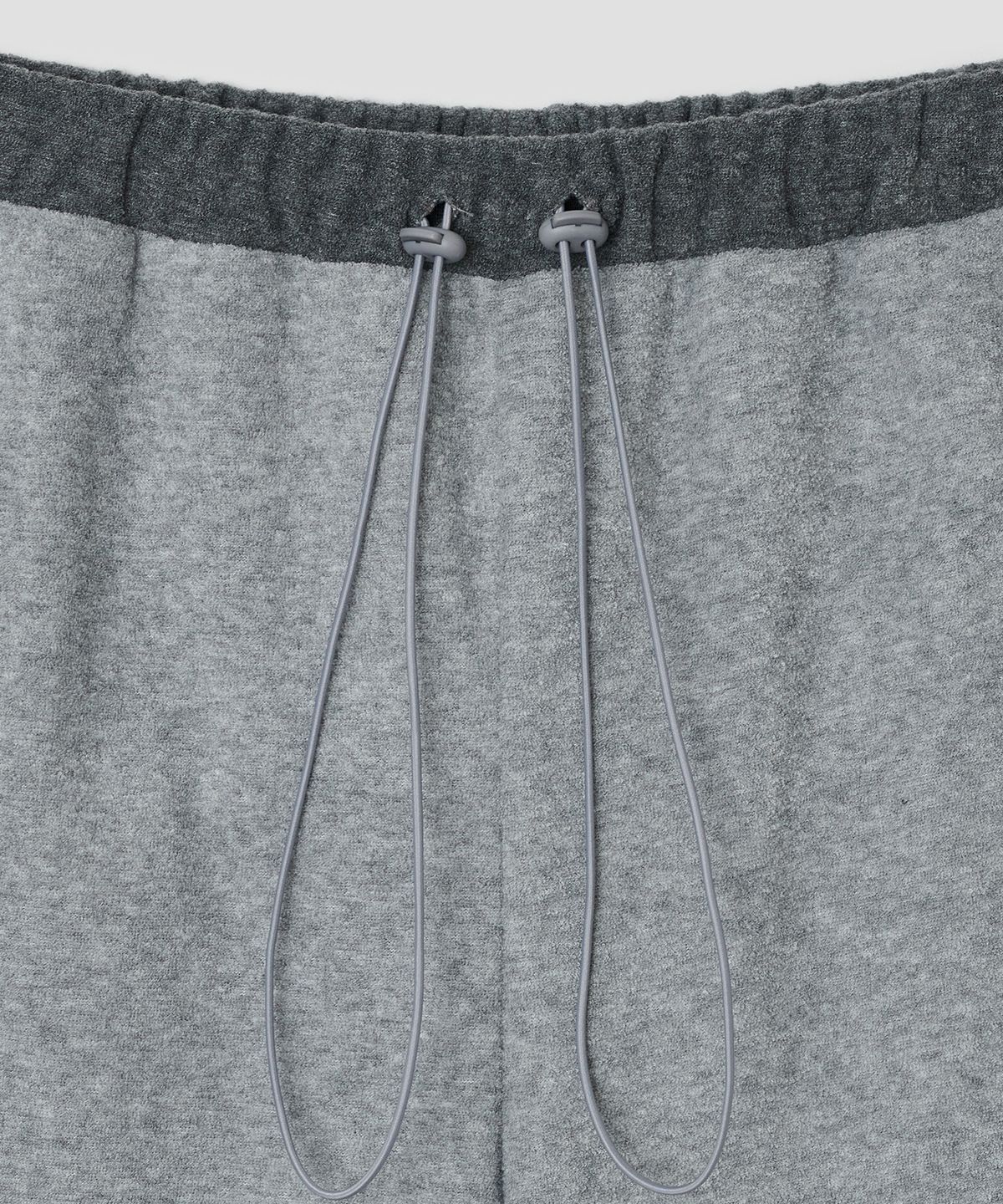 타입서비스(TYPESERVICE) Lace Trim Hotfix Fleece Pants [Gray]