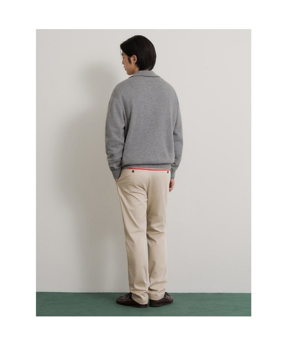 빈폴 멘(BEANPOLE MEN) [Essential] 클래식핏 치노 팬츠  베이지