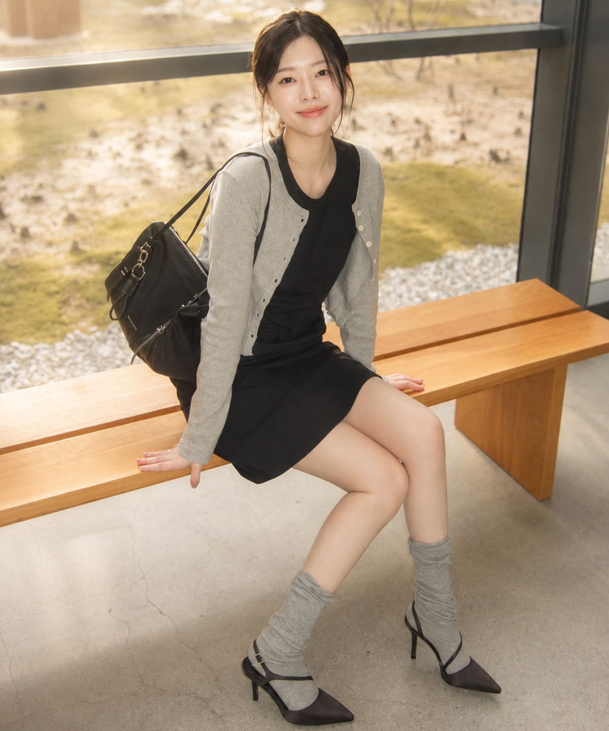 찰스앤키스(CHARLES & KEITH) 레비 나일론 숄더백 2colors CK2-20151614