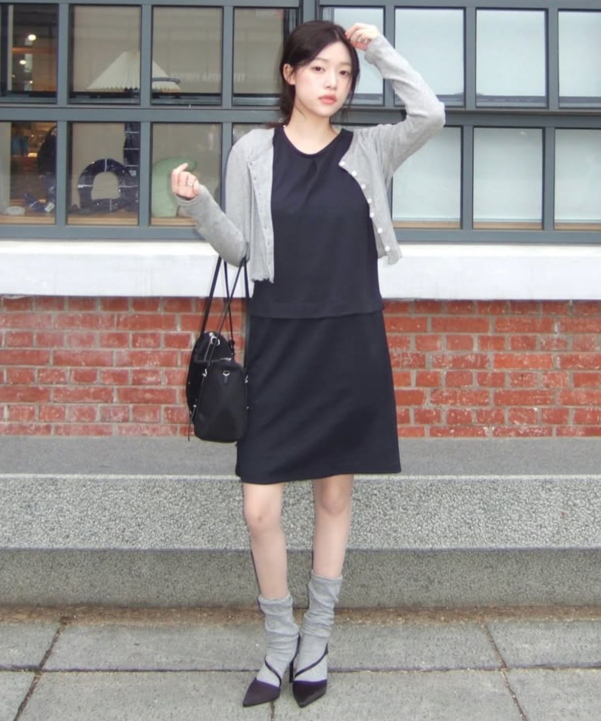찰스앤키스(CHARLES & KEITH) 레비 나일론 숄더백 2colors CK2-20151614