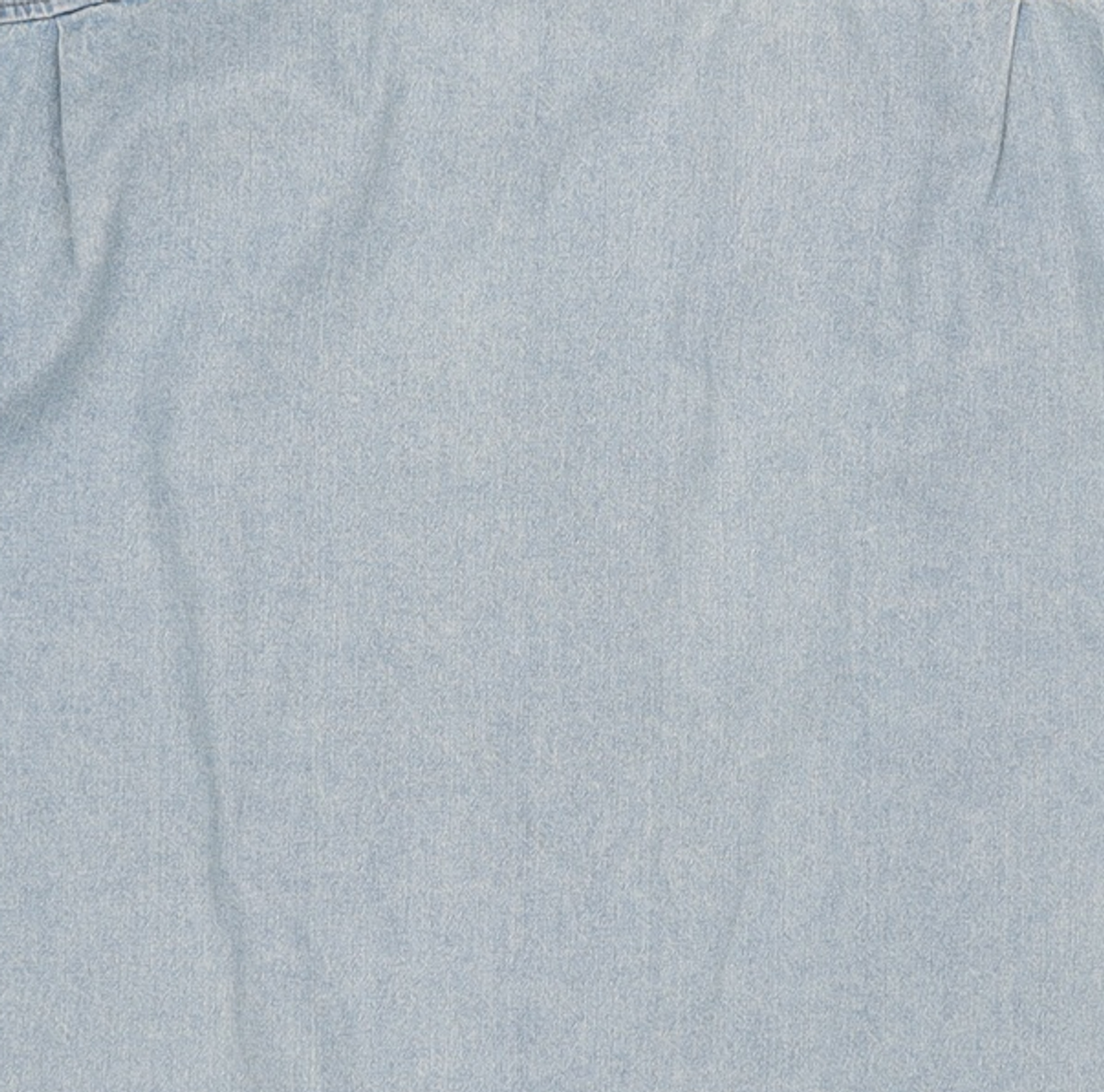 디스이즈네버댓(THISISNEVERTHAT) Washed Denim Zip S/S Shirt Black XL