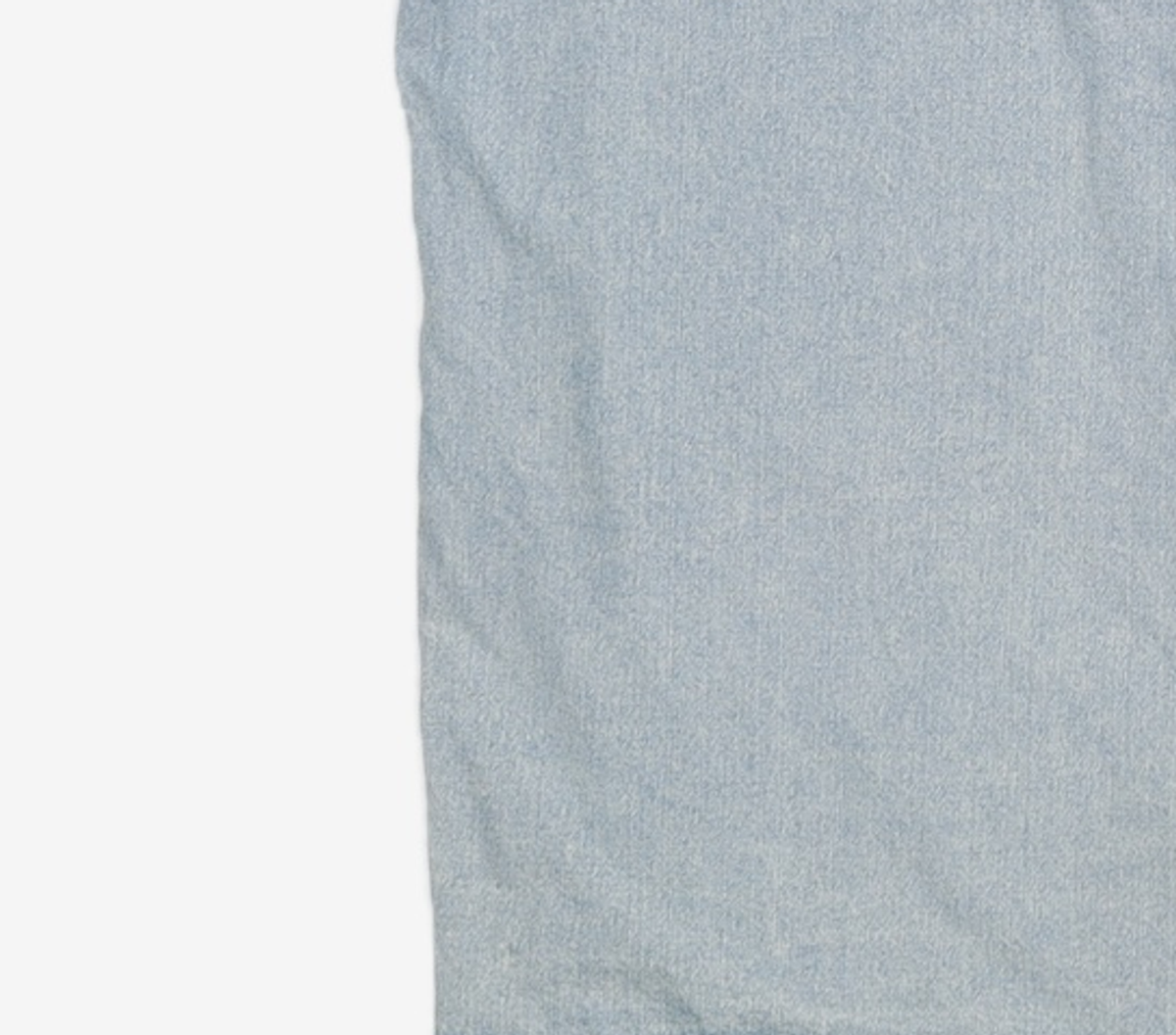 디스이즈네버댓(THISISNEVERTHAT) Washed Denim Zip S/S Shirt Black XL