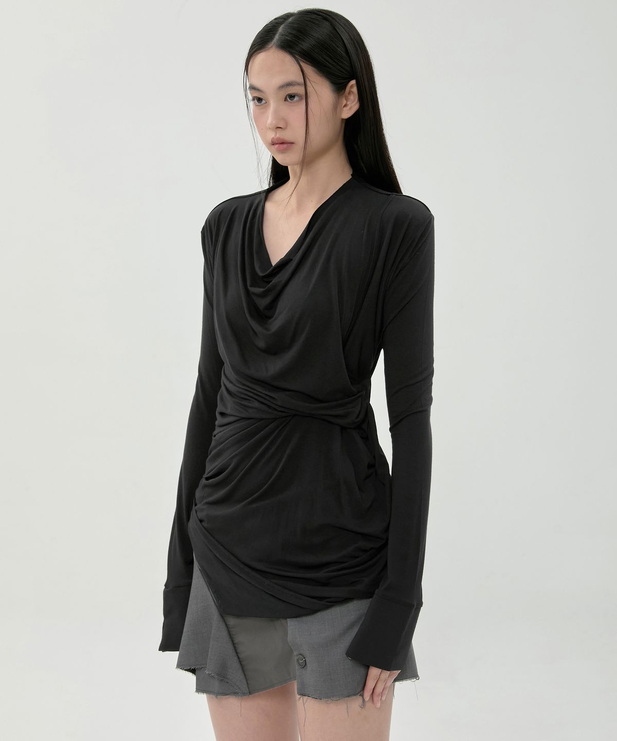 플레어업(FLAREUP) Miya Long Sleeve (FL-195_Black)