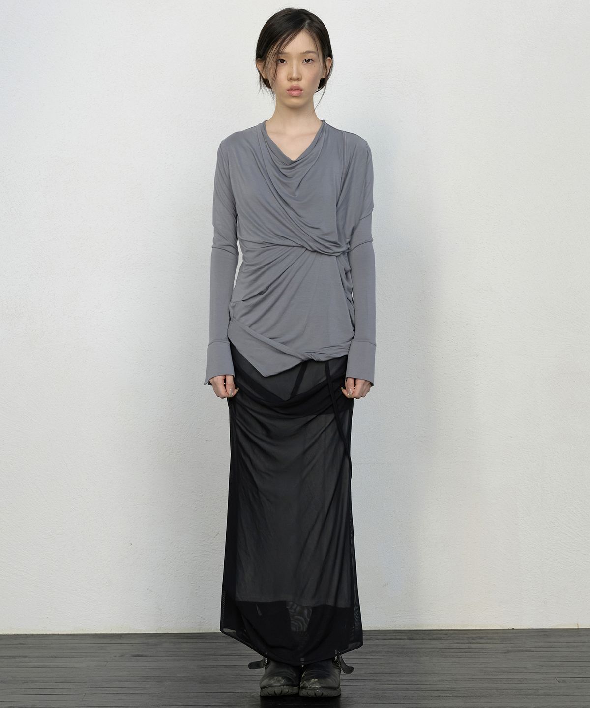 플레어업(FLAREUP) Miya Long Sleeve (FL-195_Gray)