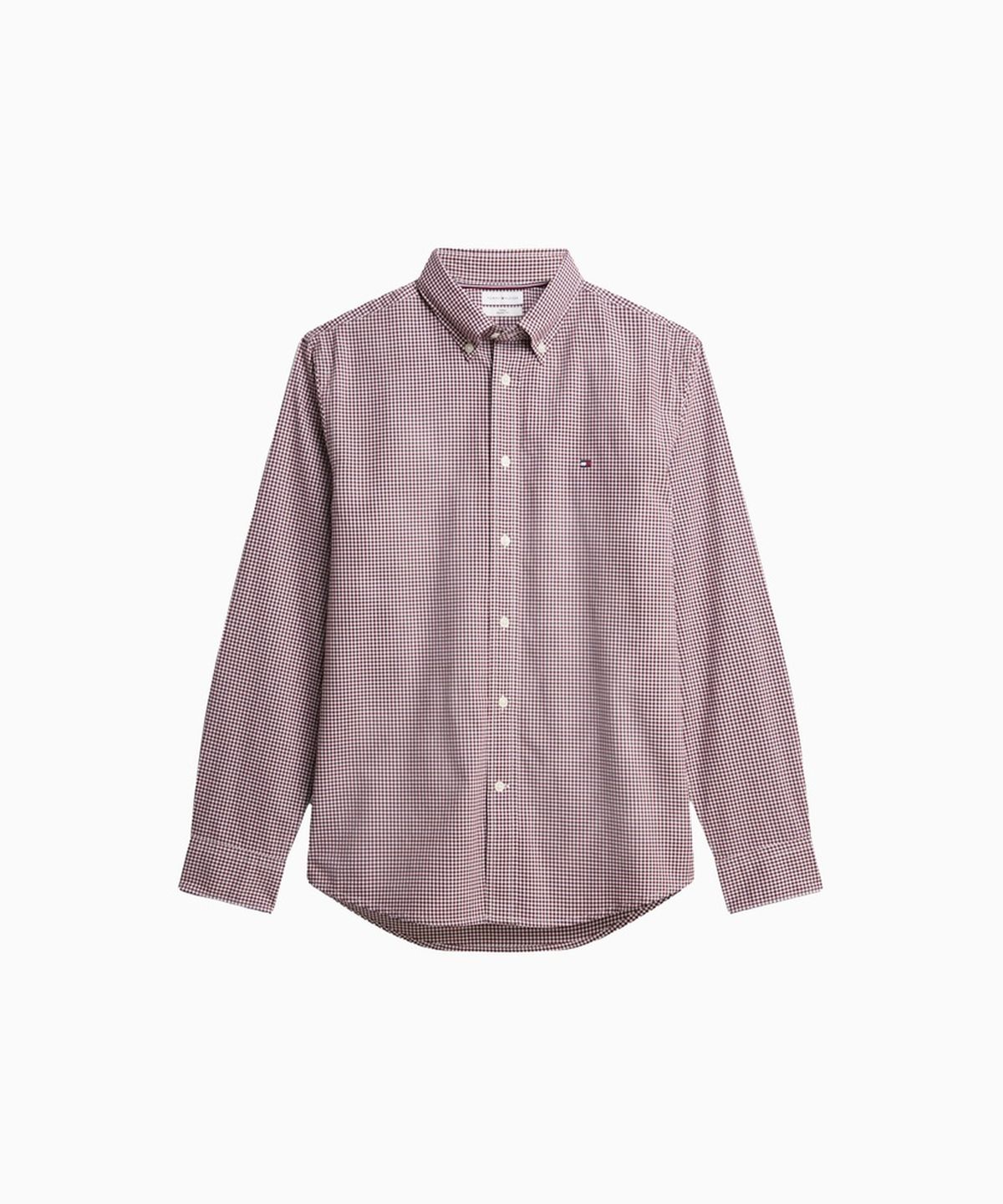 타미힐피거(TOMMY HILFIGER) [Regular fit] 레귤러 핏 플렉스 포플린 깅엄 셔츠 (T12G7WSH140MT10QJ)