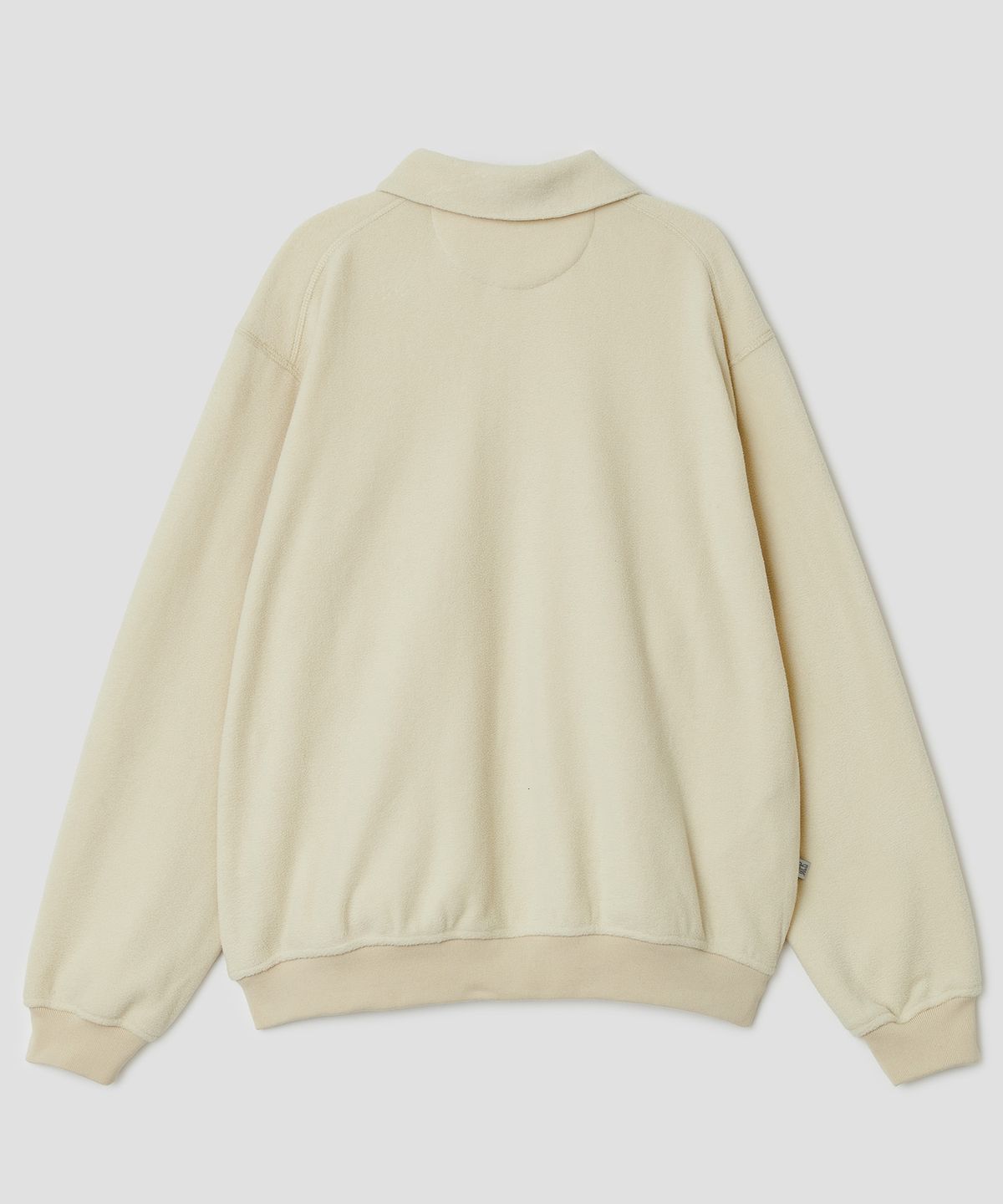 타입서비스(TYPESERVICE) Buttoned Fleece Top [Cream]
