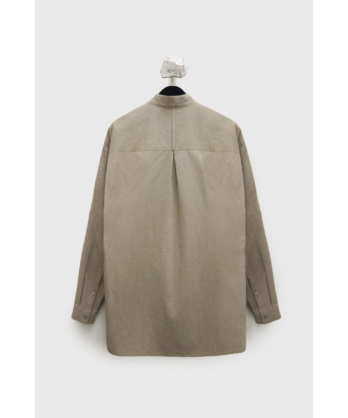 유스(YOUTH) Deep V-neck Shirt - Brown