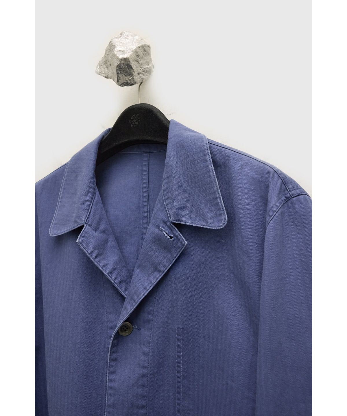 유스(YOUTH) Washed French Work Jacket - Washed Blue