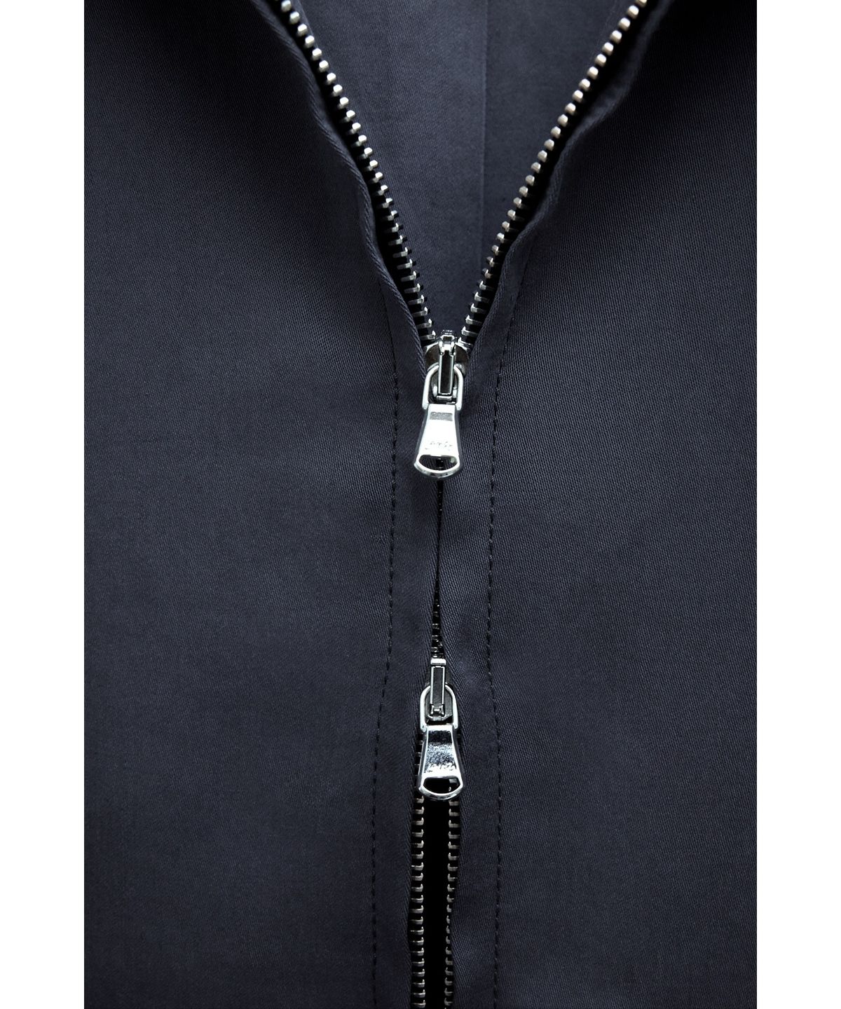 유스(YOUTH) Soft Drapery Harrington Jacket - Charcoal Grey