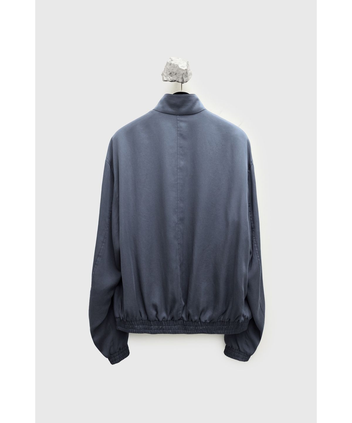 유스(YOUTH) Soft Drapery Harrington Jacket - Charcoal Grey