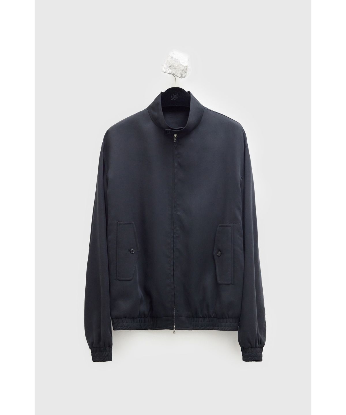 유스(YOUTH) Soft Drapery Harrington Jacket - Black