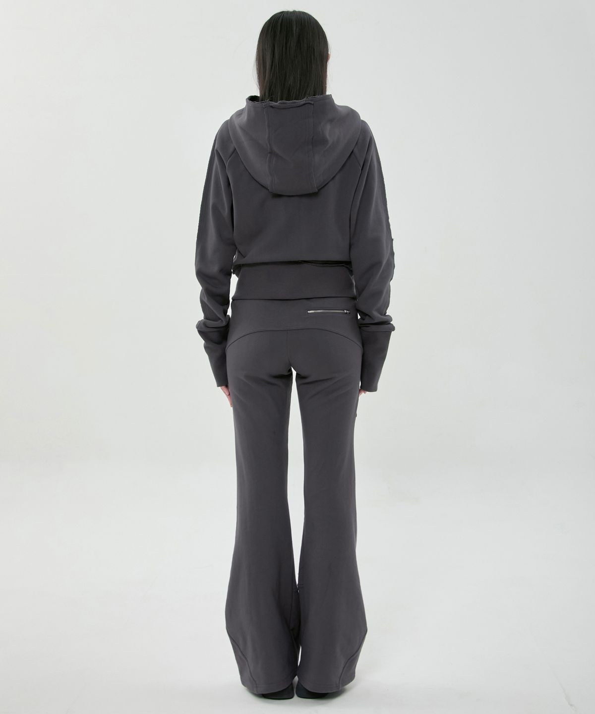 플레어업(FLAREUP) Nana Flared Sweatpants (FL-273_Charcoal)