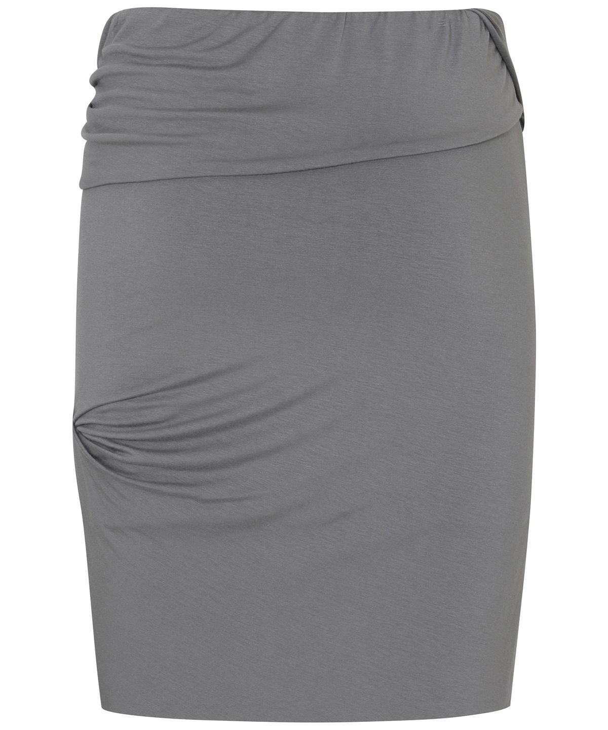 플레어업(FLAREUP) Asymmetrical Midi Skirt (FL-274_Dark Gray)