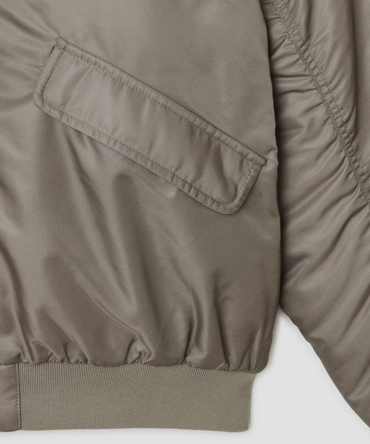 타입서비스(TYPESERVICE) Fur Collar Bomber Jacket [Beige]